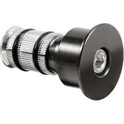 Ergotec-Spiegeladapter Sende Seite M-88 / M-99 Alu Black EINHEITSGRÖSSE