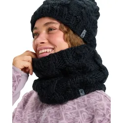 Multifunktionstuch ROXY "Winter Collar", Damen, schwarz, 100% Modacryl, Modetücher
