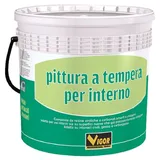 Vigor 3360214 Wandfarbe MURALE Tempera Weiß