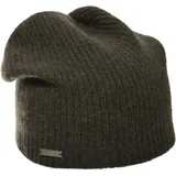 Seeberger Kaschmir Beanie Feinripp Farben khaki - Einheitsgröße