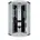 AcquaVapore Komplettdusche mit Schiebetür 80 x 215 Schwarz Sicherheitsglas D46-03T0-EC