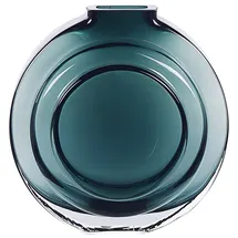 Beliani Blumenvase Glas grün KAPELI