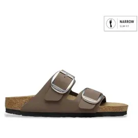 Birkenstock Unisex-Hausschuhe 1032081 Arizona Big Buckle Größe 39 Mocca - 39 EU
