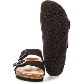 Birkenstock Arizona Vegan Birko-Flor Nubuk schmal schwarz 40