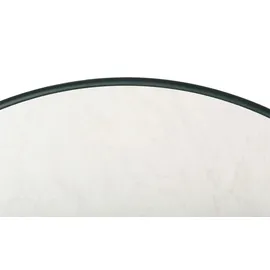 Sieger Boulevard-Klapptisch mit mecalit-Pro-Platte Ø 100 x 72 cm smaragdgrün/marmordekor weiß