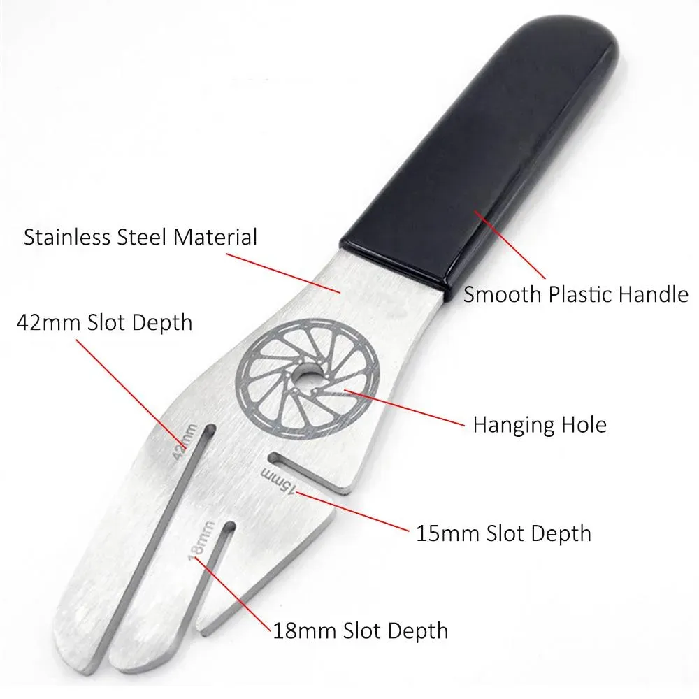 Fahrrad-Scheibenbremsscheibenschlüssel, Fahrrad-Scheibenbremsen-Einstellung, Ausrichtungswerkzeug