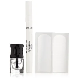 Alessandro Effektlack French Liner Set milky white 3 ml