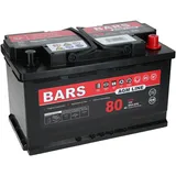 Bars 12V 80Ah 800A AGM Autobatterie für Start Stop Fahrzeuge