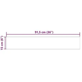 vidaXL Selbstklebende Bodenbelagsdiele Natur 32 pcs Braun 4,46 m2 Pvc