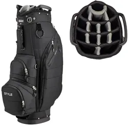 Big Max Terra Style Cartbag schwarz