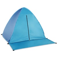 GelldG Spielzelt Pop up Strandmuschel/Strandzelt für 2 Personen, Outdoor Campingzelt blau
