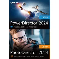 Cyberlink PowerDirector 2024 Ultra & PhotoDirector 2024 UltraDuo