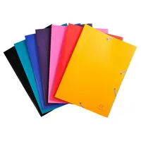 Exacompta Sammelmappe +Gummizug 3 Klappen PP 400μ Eco A4