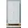 furn.design Kleiderschrank Lundby 90 x 180 x 55 cm Weiß/Eiche