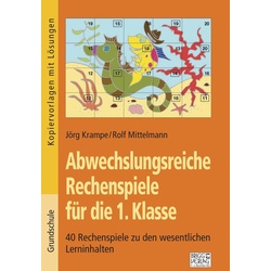 Abwechslungsreiche Rechenspiele für die 1. Klasse