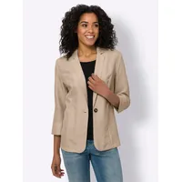 Classic Basics Sieh an! Blazer in beige, | Gr.: 54