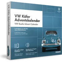 Franzis VW Käfer Adventskalender 2020 Blau
