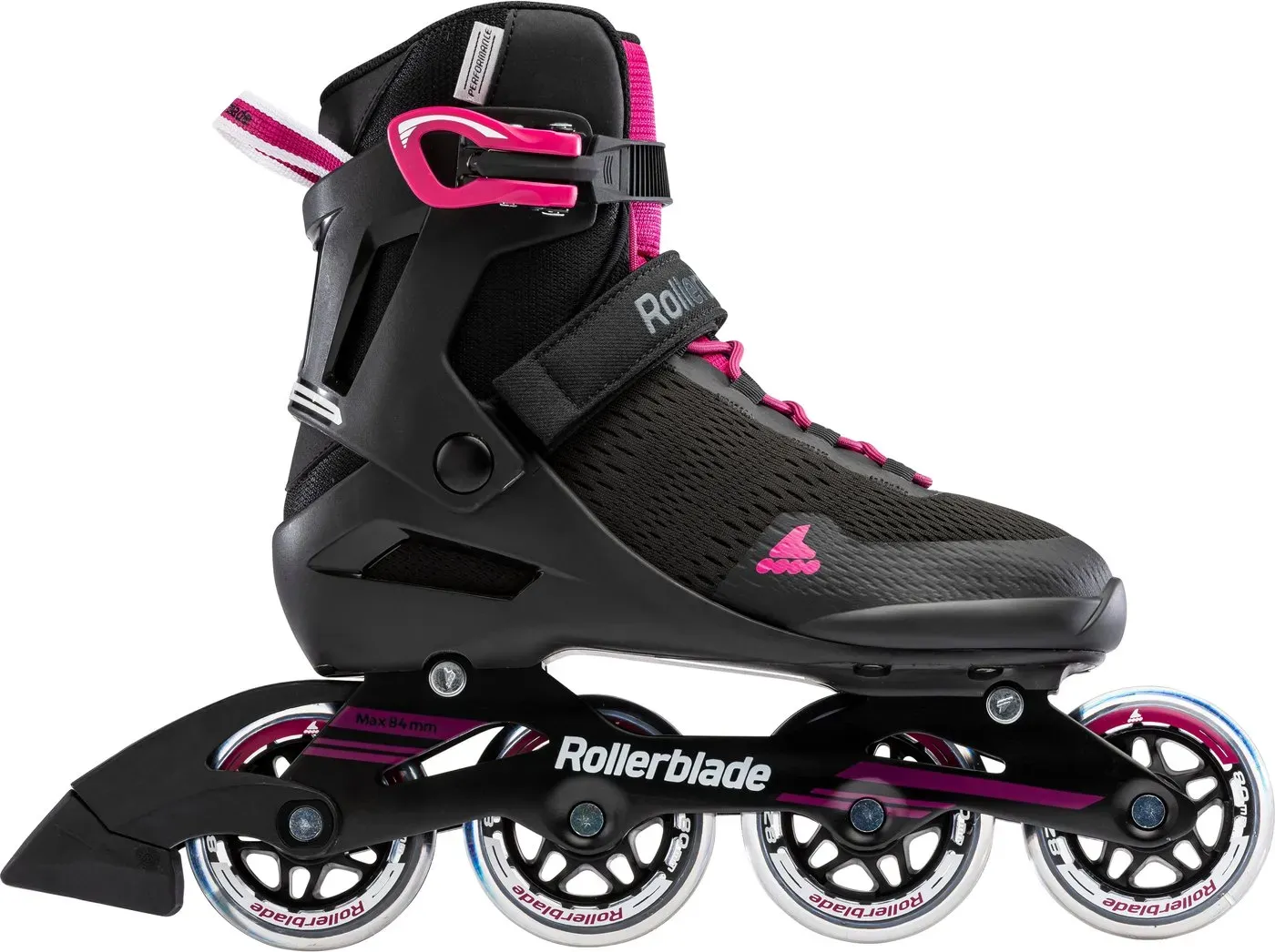 ROLLERBLADE SIRIO 80 W 219 NERO/LAMPONE, 219 NERO/LAMPONE, 26