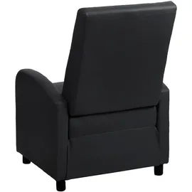 MCW Relaxsessel H18 Textil 70 x 99 x 75 cm Schwarz