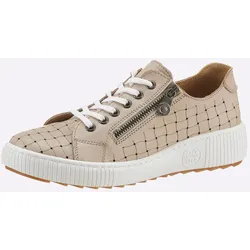 Sneaker CASUAL LOOKS, Damen, Gr. 39, beige, Glattleder, sportlich, Schuhe