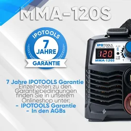 Ipotools MMA-120S Inverter Schweißgerät (120A)