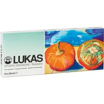 Lukas Temperafarben 12x 19,0 ml