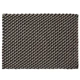 PAD Outdoorteppich Pool 52 x 72 cm Polypropylen Schwarz, Braun Schwarz /