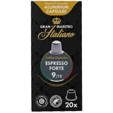 Gran Maestro Italiano - Espresso Forte - 20 Kapseln  (für Nespresso®)