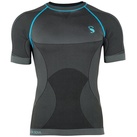 Stark Soul® Funktionsshirt Herren Base Layer, Seamless, Kurzarm Shirt, Funktionswäsche, Sport- & Skiunterwäsche mit Funktionszonen in VERSA-Strickweise S/M