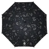 Dooky Kinderwagen-Sonnenschirm Romantic Leaves Schwarz