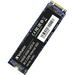 Verbatim Vi560 S3 SSD 256GB M.2 SATA 6Gb/s - internes Solid-State-Module