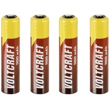 VOLTCRAFT Extreme Power FR03 Micro (AAA)-Batterie Lithium 1100 mAh 1.5 V 4 St.