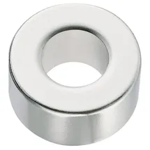 CONRAD COMPONENTS 506000 Permanent-Magnet Ring (Ø x H) 20 mm x 10 mm N35 1.18 - 1.24 T Grenztemperatur (max.): 80°C