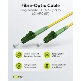 goobay 59635 / Singlemode (OS2) Yellow, Simplex
