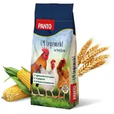 PANTO Hühnerfutter Legemehl 25 kg – Legehennenfutter für die Legephase, Alleinfuttermittel für Hühner - für goldgelbe Eier