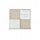 Uno Kommode 77 x 78 x 30 cm sonoma eiche/weiß