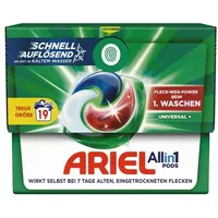 Universalwaschmittel Pods »All-in-1 Universal+« 19 WL grün, ARIEL