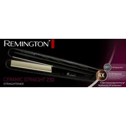 Remington S3500 Haarglätter Keramik-Turmalin-Beschichtung, 4-facher Schutz