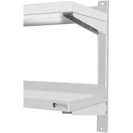 Royal Catering Wandbord - 2 Ablagen - 180 cm