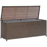 vidaXL Braun 120x50x60 cm Poly Rattan