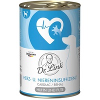 Dr. Link Spezial-Diät Herz- und Niereninsuffizienz Huhn und Pute Nassf