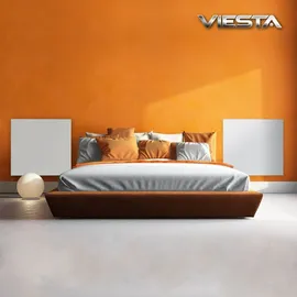 Viesta VIESTA® Infrarot Wandheizung mit Thermostat [inkl. TH10 Thermostat] – Infrarotheizung Wandmontage Heizkörper – Carbon Crystal Infrarotheizung – Paneel Badezimmer geeignet – (modell H600-600W)
