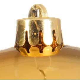 buttinette Christbaumkugel, gold, 20 cm Ø