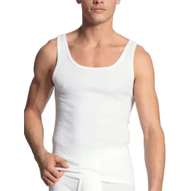 CALIDA Cotton 1:1 Unterhemd Herren Weiss 56