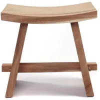 DESIGN DELIGHTS Design SITZHOCKER FINCA | Suarholz, Akazie, 50 cm, Wohnzimmer, Hocker, Sitzhocker