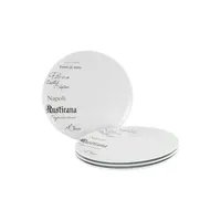 CreaTable Pizzateller  Europa , weiß , Porzellan , Maße (cm): B: 35 H: 18