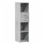 vidaXL Highboard 30 x 42,5 x 124 cm Grau