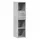 vidaXL Highboard 30 x 42,5 x 124 cm Grau