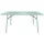 vente-unique Gartentisch 200 x 75 x 100 cm Mandelgrün