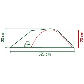 Coleman Darwin 3 Plus grün